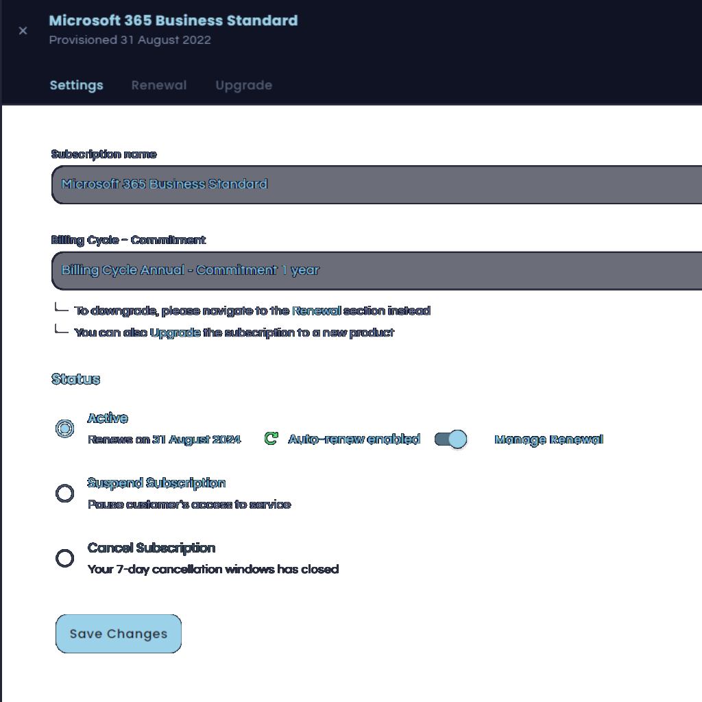 Sub Settings Square 1024Px Dark